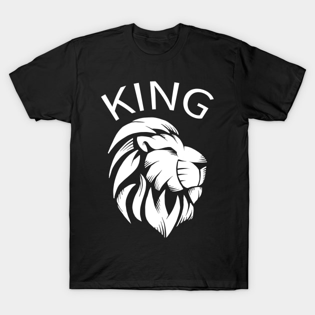 King lion shirt T-Shirt by A&P